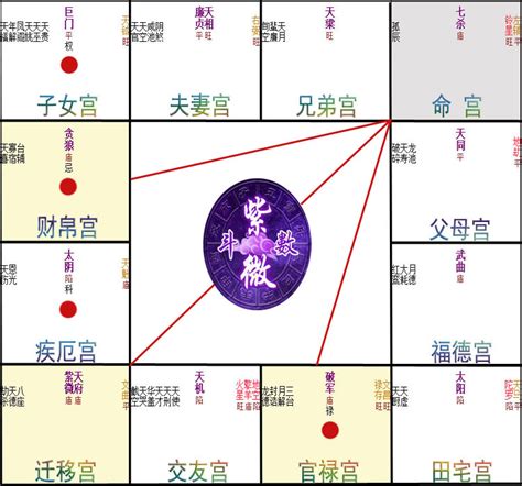 紫微斗數宮位